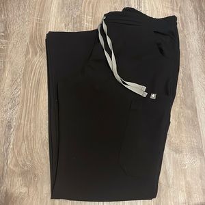 FIGS Yola skinny scrub pants (S) black